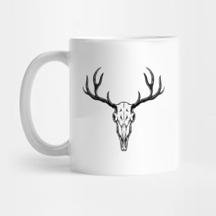 Hunting Deer Skull Mug